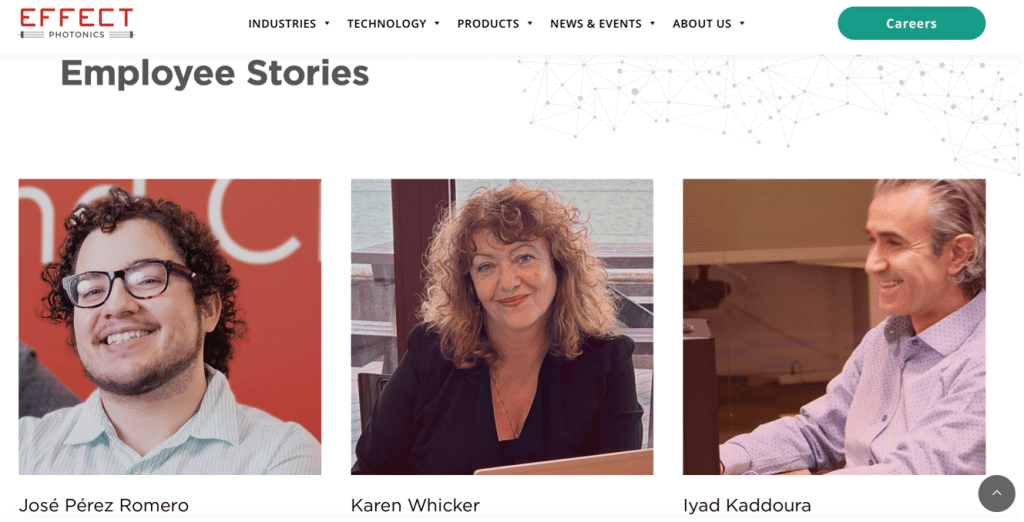 Effect photonisc team | websitevacatures conversie - JKC Media