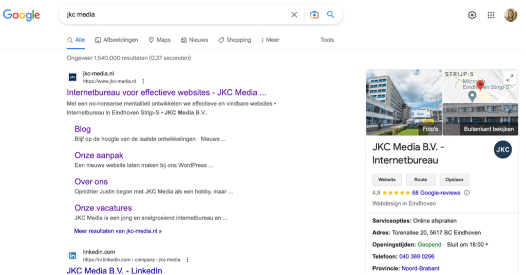 Bedrijf op google maps zetten 1
