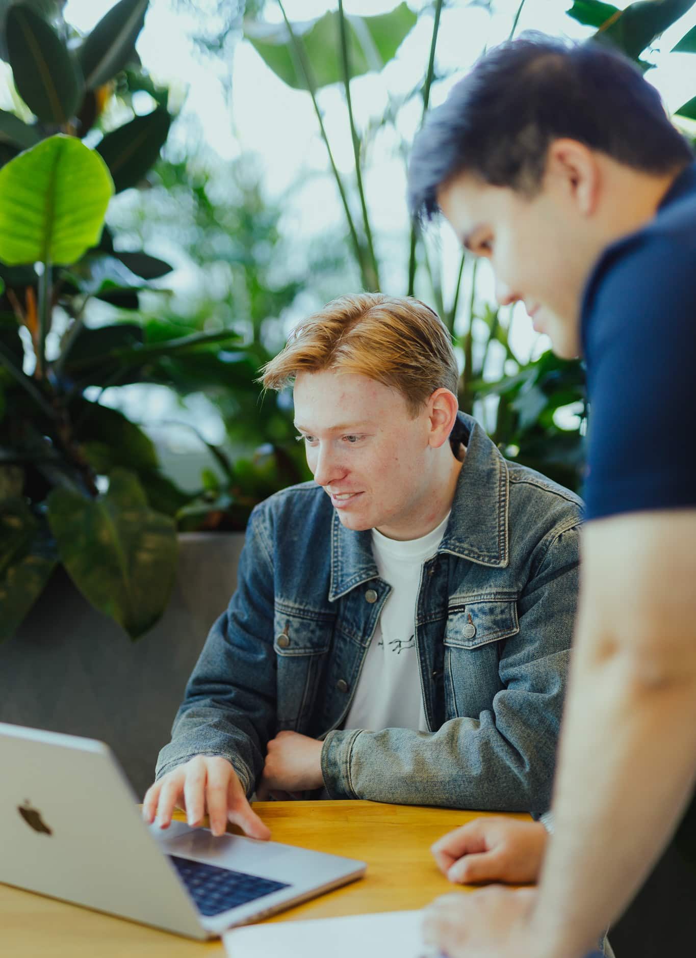 Colleague reviews online sales